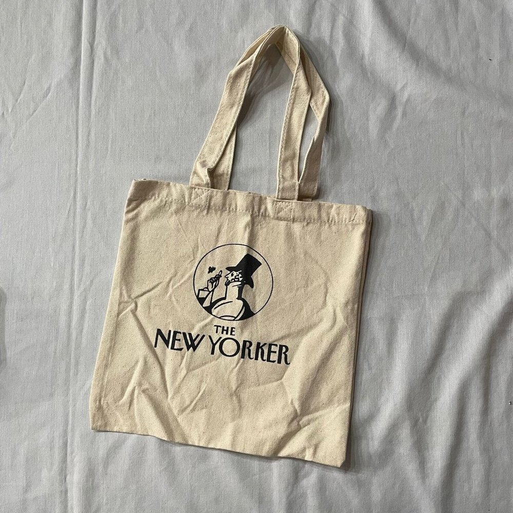 The New Yorker Promotional Mini Canvas Tote 11.5" x 11.5"